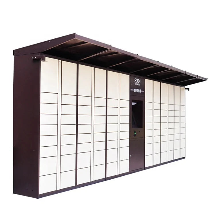 Backend Software Cloud-hosted Smart Parcel Cabinet Intelligent Express Delivery Locker for Apartment