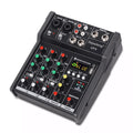Depusheng UF4 Portable USB  4 Channel Mini Audio Mixer for Live Stream