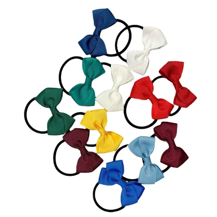 Gordon Ribbons Sweet Customized Grosgrain Hair Bows DIY Bows With Elastic Hair Accessories for Kids
