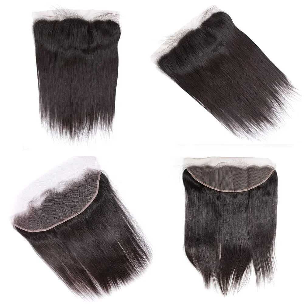 Super Thin 13x4 Transparent Lace Frontal Firm Thin HD Lace Closure Undectable Cuticle Aligned HD Lace FrontalPopular