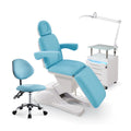HICOMED Customizable Sky Blue Electric 3/4 Motor Massage Tattoo Facial Chair Body Therapy Facial Beauty Bed Massage Table