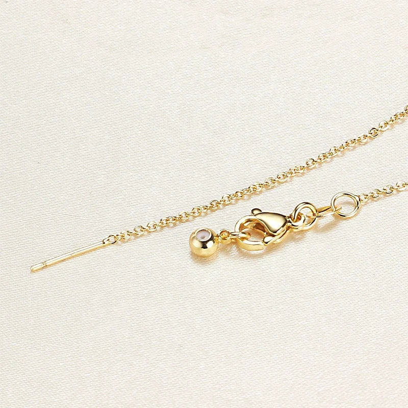 Wholesale Pendant Chains Universal Chain with Needle and Adjustable Ball Gold Plated Three Colors for Pendant