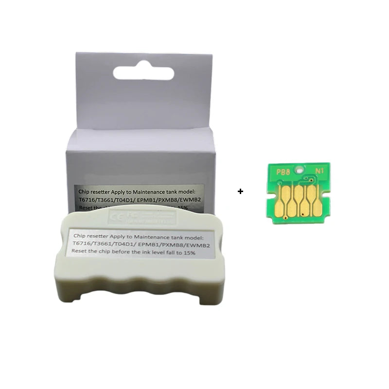T6716 Waste Ink Maintenance Tank Chip Resetter Compatible for EPSON WF-C529R C579R M5299 M5799 C5710 C5790 C5290 C5210