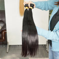 Wholesale Remy Mink Brazilian Bundles Raw Virgin Cuticle Aligned Hair 10-46 Inch 1B Natural Black No Split Ends