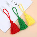 Wholesale 8cm Decorative Cotton Tassel Fringe in Various Colors for Jewelry Findings & Components