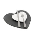 Customized Heart Shape Slate Cheese Dinner Board for Restaurant