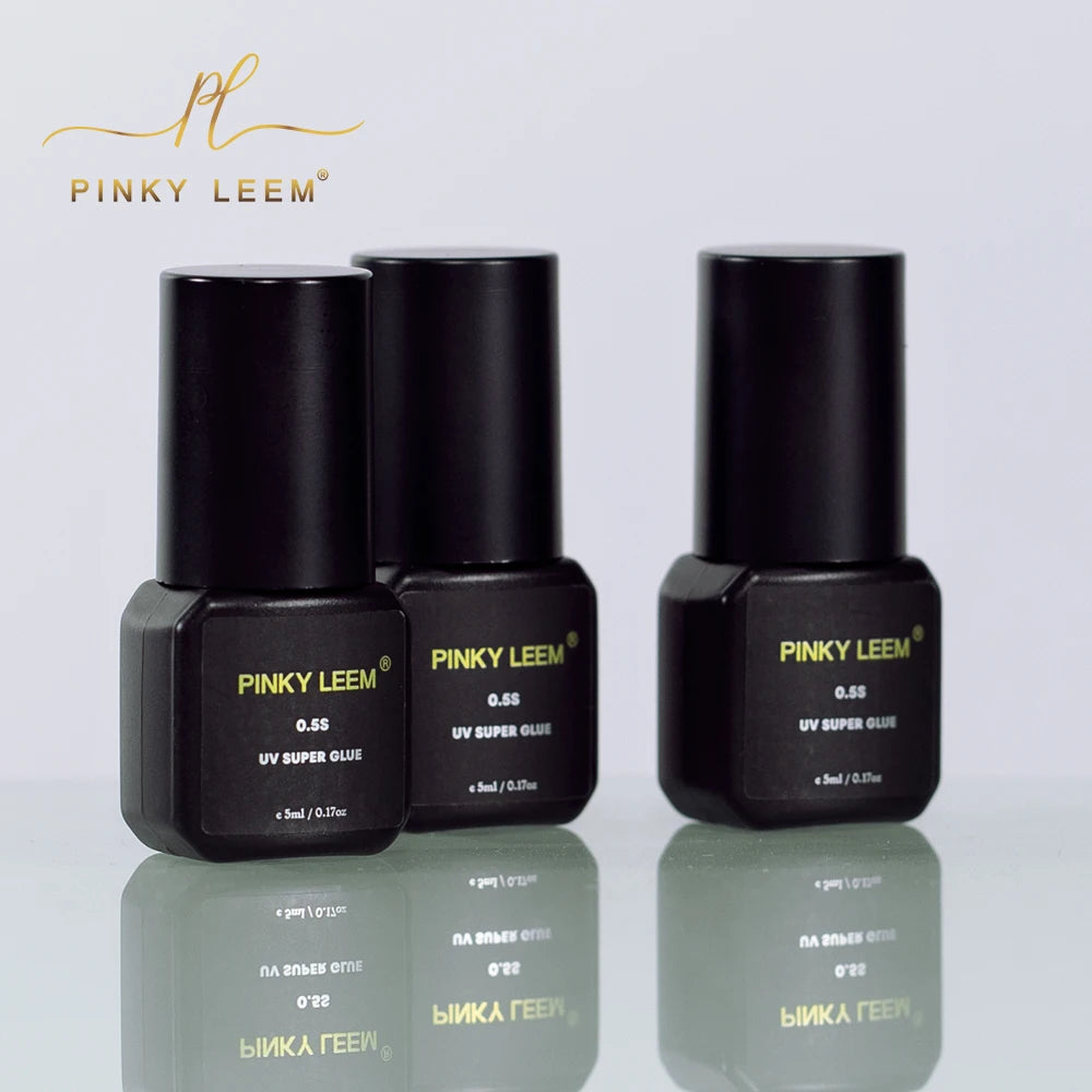 Pinky leem Wholesale Private Labels New Best Uv Led Microwave Phototherapy 0.5 Second Eyelash Glue