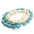 14x18mm Turtle Carved Synthetic White Howlite Blue Turquoise Stone Beads DIY Beaded Bracelet Accessories