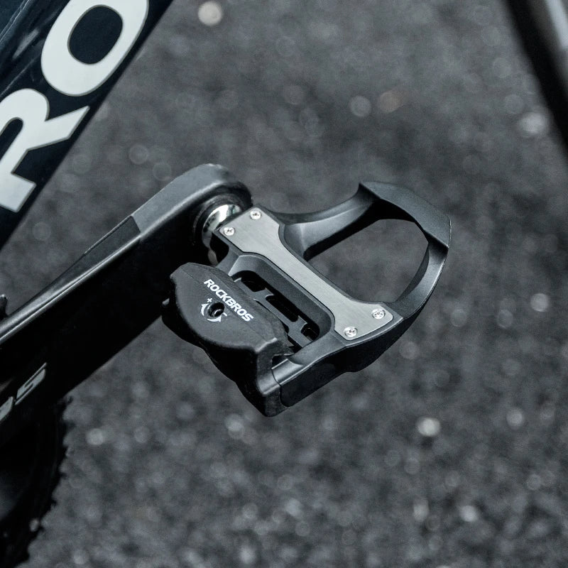 For ROCKBROS High Quality Entry Level Road Bike Pedals Self-Locking Nylon Pedal for Adults for City Riding