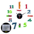 Early Riser Creative Silicone Mold for DIY Wall Clocks with Watch Movement