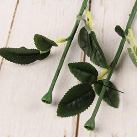 Factory Direct Sale 36cm Handmade Durable Plastic Rose Stems Artificial Flower Accessories for Wedding Soap Use