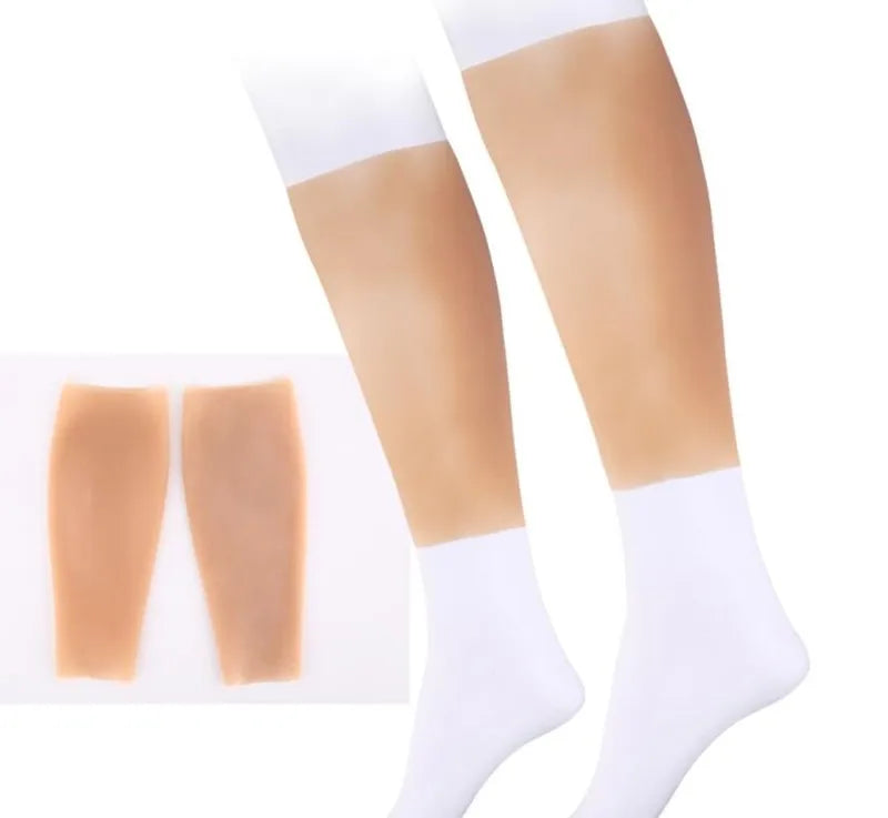 Lifelike Silicone Breast Form Realistic Skin Color Scar Cover with Fake Arms Tattoo Birthmark Simulation