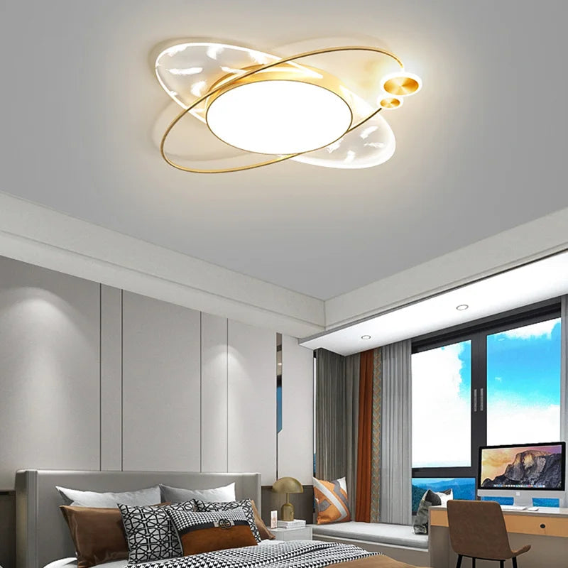 Simple Style Modern Design Home Warm Ceiling Light Living Room Dining Room Residencial Lustre Interior Decor