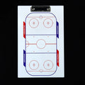 Custom Ice Hockey Training Magnetic Coach Board Clipboards 4-Color UV/Silk Screen Printed Custom Color Plastic Dry Erase