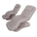 Kisen Hot Sale Memory Foam Massage Therapy Table 3 Motors Electric Facial Light pink Lash Bed for Beauty Salon