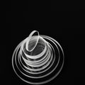 High Temperature and Fire Resistant Borosilicate Glass Round Toughened High Borosilicate Glass