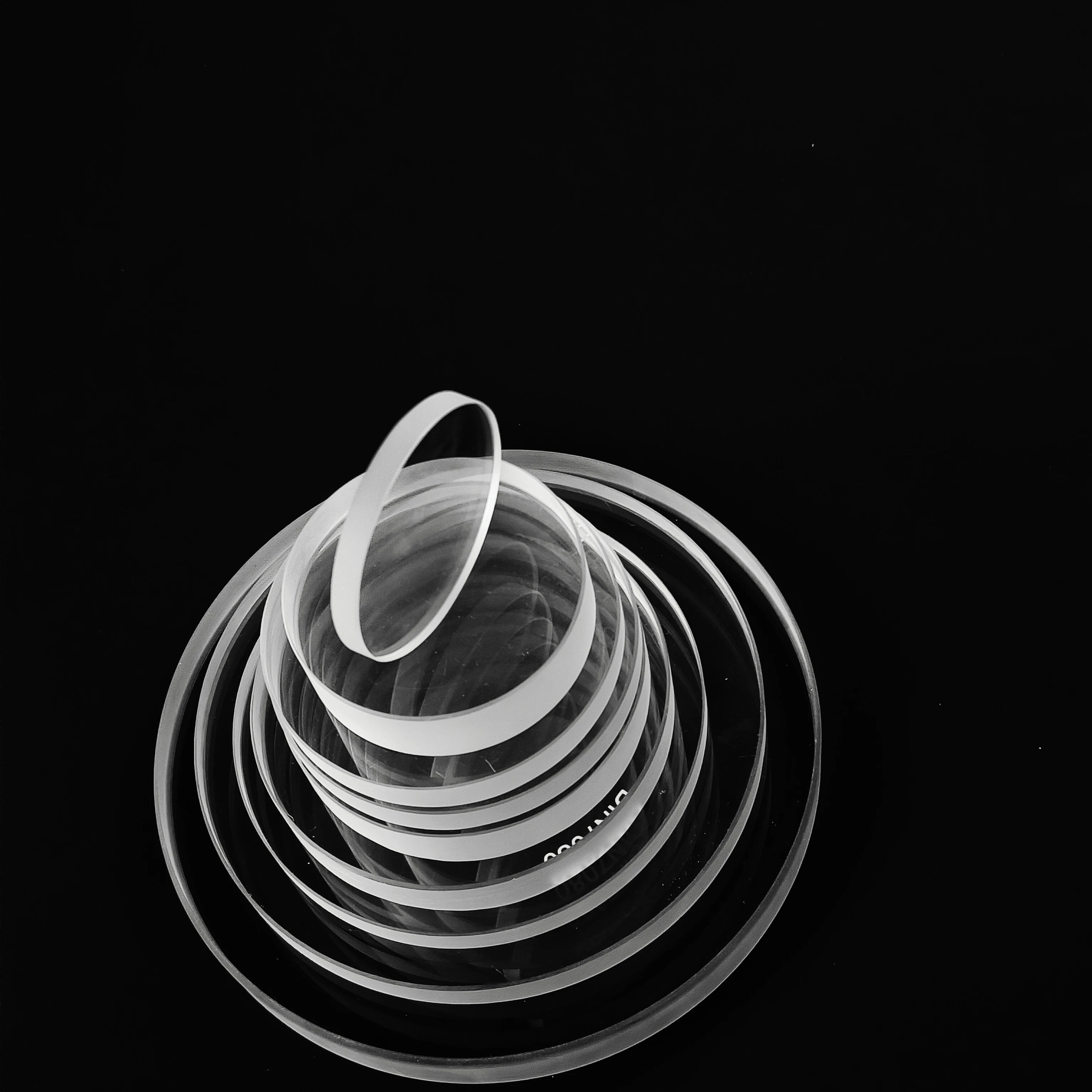 High Temperature and Fire Resistant Borosilicate Glass Round Toughened High Borosilicate Glass