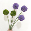 Flower Arrangement Artificial Allium Flowers Decor Wholesale Faux Onion Ball Flower Floral Landscaping Design