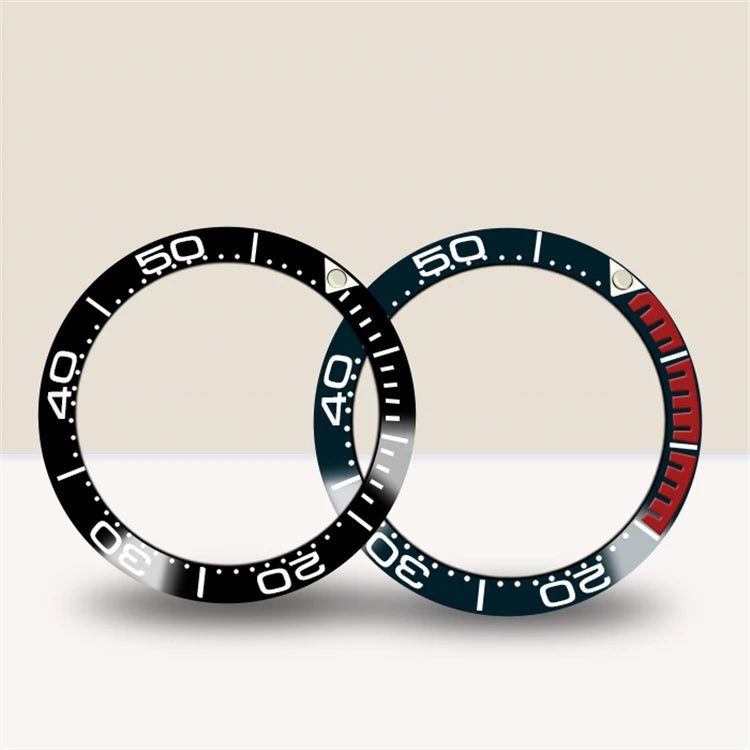 Manufacturers Wholesale 38mm Ceramic Watch Bezel Ring Ceramic Insert Scale Ring for 0mega Seamator Ceramic Bezel Insert MegaBDM