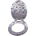Traditional Closed Front Soft Close Toilet Seat Cover with MDF Material Waterproof for Bathroom Use 1 Year Warranty