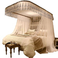 2022 New Court Square Guide Lace Mosquito New Fold Able Mosquito Net