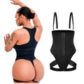 Women's Plus Size Body Shaper Adjustable Hooks Tape Strap Hip Enhance and Booty Lift Tummy Pulling Breathable Shapewear