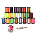 Wholesale 140D Waxed Twisted Fly Tying Thread High Tensile Line Dry Wet Fly Nymphs Streamers Trout Fishing Fly Tying Material