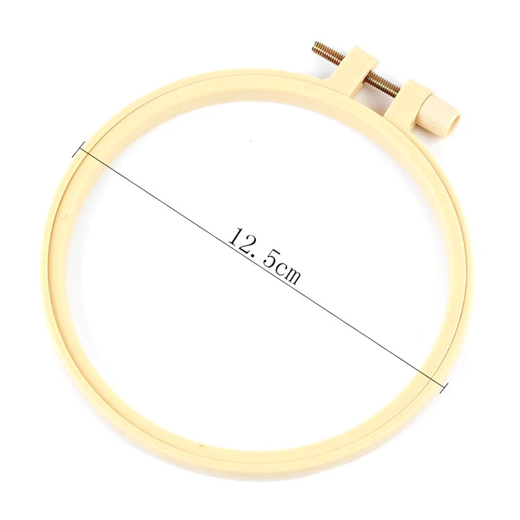 Wholesale Embroidery Hoops Plastic Circle Cross Stitch Hoop Ring Embroidery Circle Plastic Embroidery Hoop