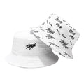 Thug Life Fashion Design Custom Logo All Over Printed and Embroidered Reversible Chapeau Bob Fisherman Bucket Hat