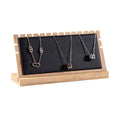 Small Bamboo Bracelet Display Organizer Rack for Jewelry Store