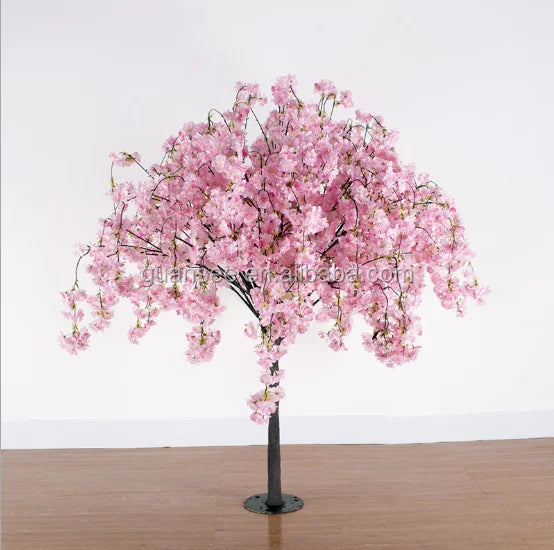 Wholesale Cherry Blossom Tree Wedding Table Tree Centerpieces Artificial Sakura Cherry Blossom Trees for Decor