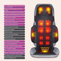 Back Pain Relief Seat Red Light 3D Kneading Massage Cushion for Home  Chair Car Seat  Shiatsu Massage Chair