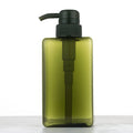 Wholesale Household Products Frosted Acrylic Amber 250ml Plastic Bottle Brown Soap Bottle with Pump Lotion Bottle