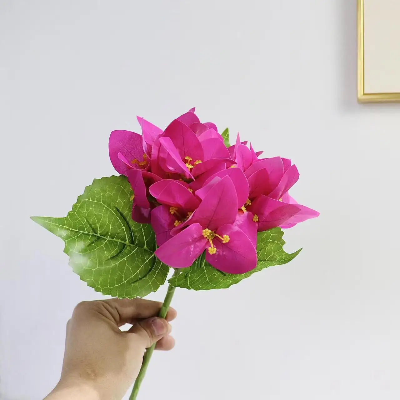 Artificial Bougainvillea Silk Flower Plants for Front Door Porch Patio Garden Yard Window Box Spring Summer Decoration