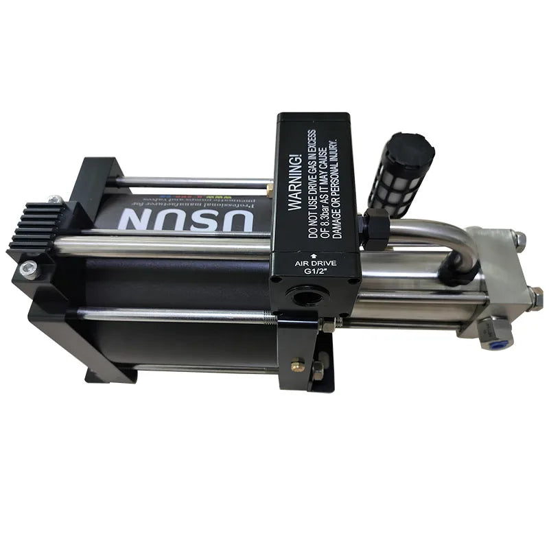 Hot Sale USUN Model:GB40-OL 100-300 Bar Oxygen Clean Single Action Pneumatic Driven Oxygen Gas Booster Pump for Diving Use