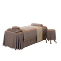 Gray Fashion Design European Upscale Beauty Salon Massage Bedspread Four Sets of Supplies