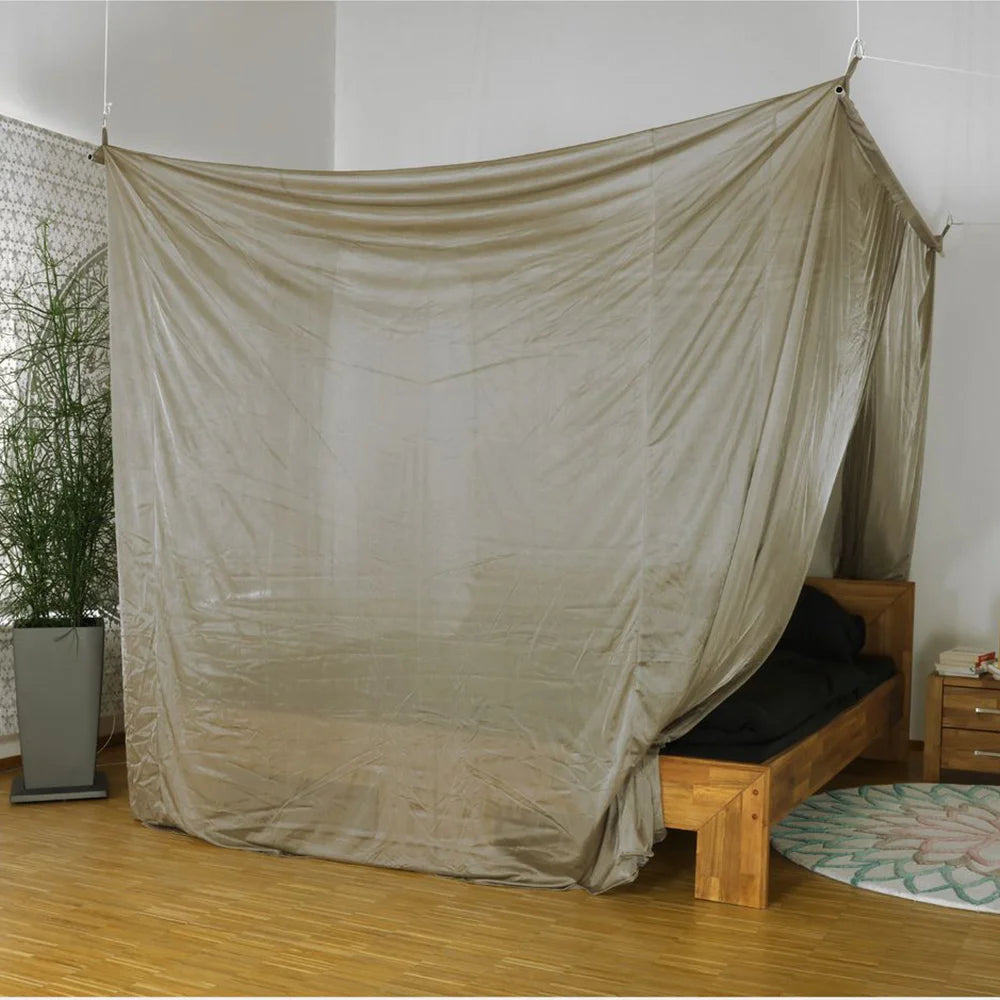 Higher Silver Coated Mesh with Better EMF Shielding Performance Bed Mosquito Net for Radiation Protection