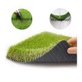 Flame-resistant Outdoor Green Artificial Turf Grass Carpet Soft Yarn with PE & PP / Gardens & Sports Applications