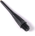Win.max Professional Plastic Tip Dart Points 500 Pack in Black with 2BA Plastic Thread Replacement Accessories Set