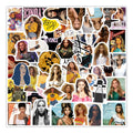 50Pcs Beyonce America Famous Singer Graffiti Sticker Girl Adult Diy Decor Vinyl Stickers