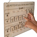 Custom My Daily Routine Chart Chore Board Montessori Planner Chart