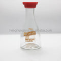 Hot Sale 150ml 5oz Soy Sauce Glass Bottle Restaurant Seasoning Oil Bottle  with Plastic Cap Custom logo  Manufacturer