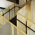 Anti-skid Plate Perforated Metal Stair Railing