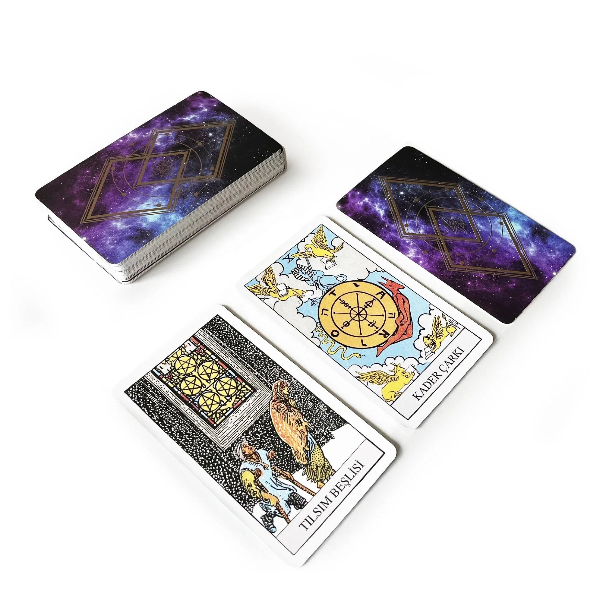 Tarot Cards 78 Pc Durable Paper Fantasy Collection