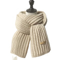 Hot Selling Plain Knitted Shawls and Scarves Warm Custom Women Classic Soft Scarf