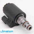 JINSION  20mm Hole HYDRAULIC SOLENOID VALVE KWE6K-22/G24D16B  SKM6-G24D 38553-61040