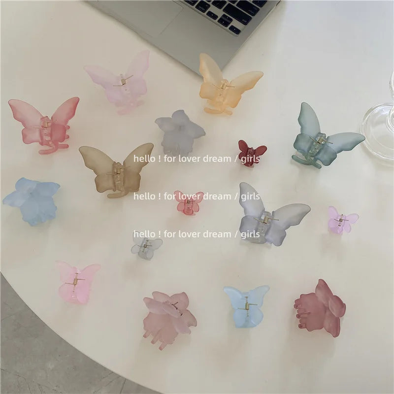 INS Mini Size 2.5cm 4 cm 6 cm Acetate Hair Claw for Girl Accessoires Pour Cheveux Factory Price Cellulose Acetate Hair Claw Clip
