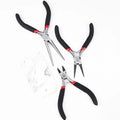 Metal Pliers Flat Sharp Clip Pliers Other Hand Tools for Jewelry Making Needle Finger Ring Pliers Other Hand Tools