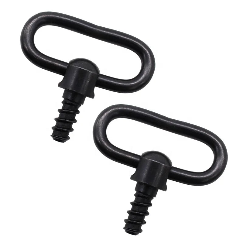 1Inch Non-Detachable Locking Wood Screw Forend Sling Swivel Hunting Accessories