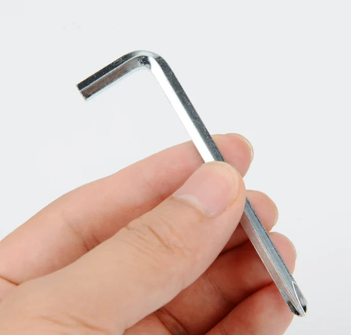 M4 M5 M6 China Wholesale L Type Hexagon Allen Cross Double End Key Wrench